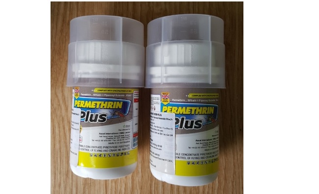 Chế phẩm diệt côn trùng Permethrin Plus 100ML (nhập khẩu nguyên chai)