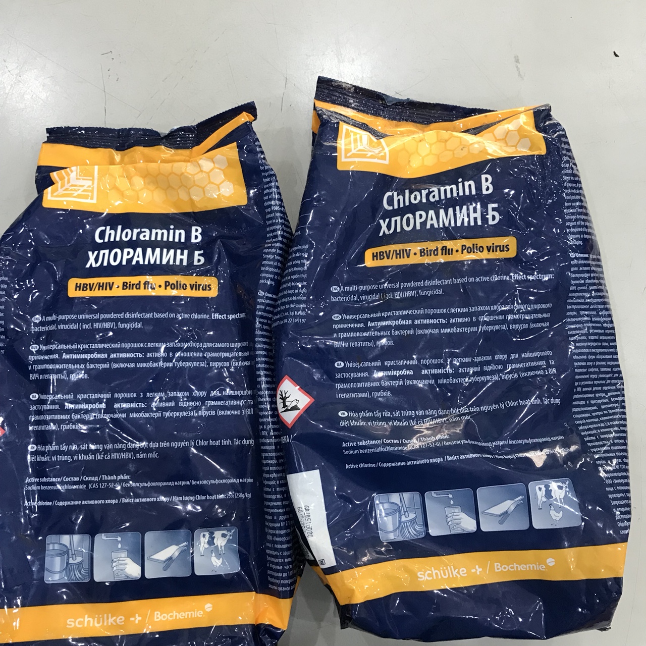 Cloramin B – Chất khử trùng diệt khuẩn.