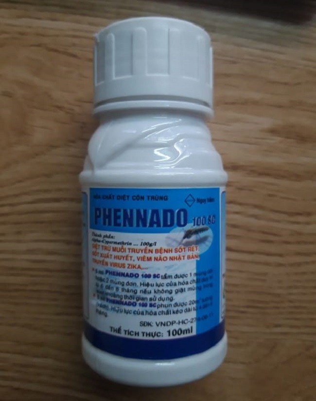 Hóa chất diệt côn trùng phennado 100 SC