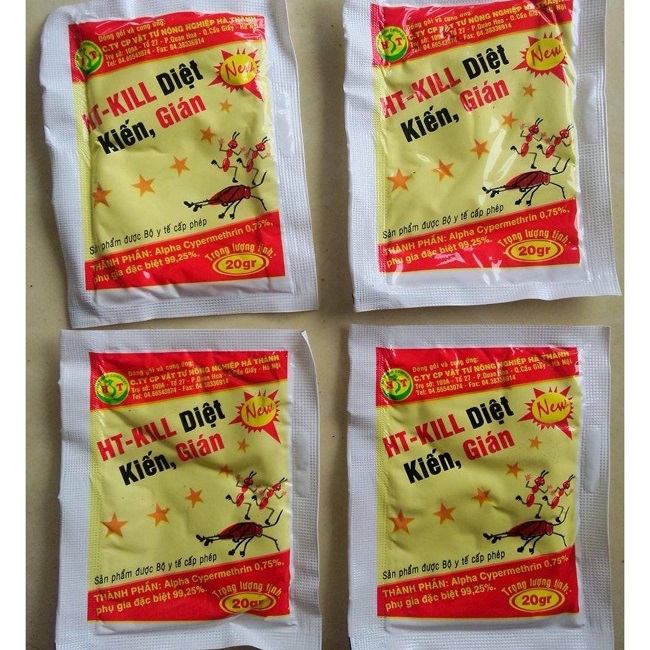 Hướng dẫn sử dụng thuốc diệt kiến HTkill