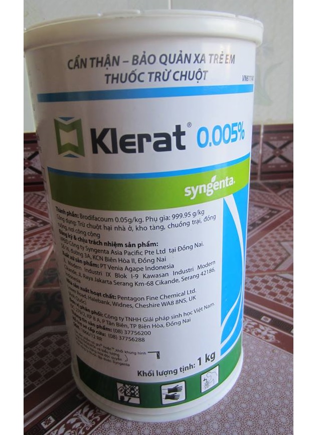 Bả diệt chuột Klerat