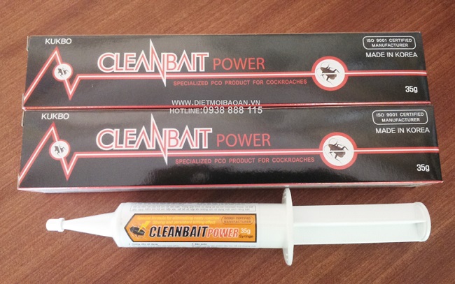 Hiệu quả của thuốc diệt gián Đức Cleanbait Power