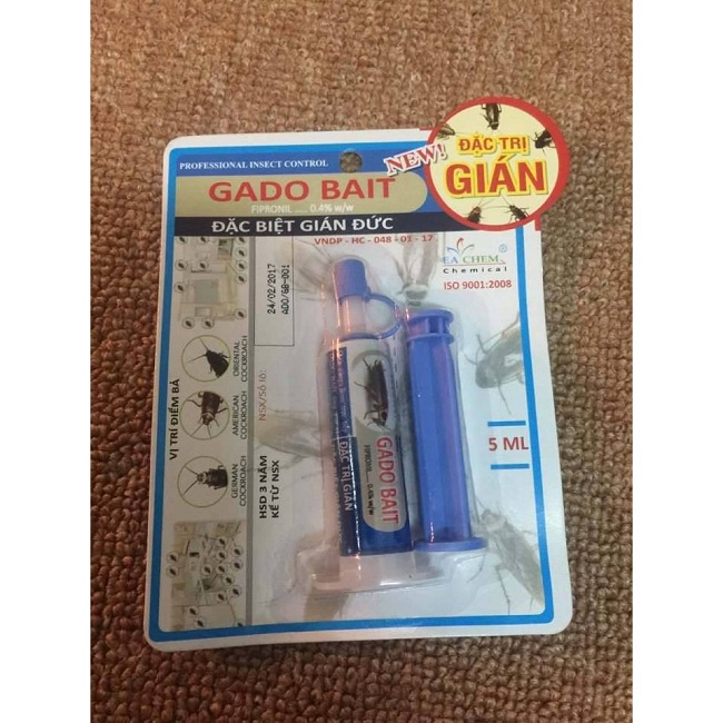 Thuốc diệt gián đức Gado bait (combo 4 tuýp)