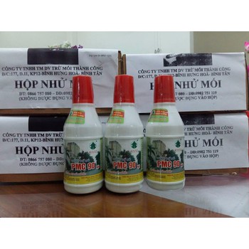 Thuốc diệt mối tận gốc 01 chai PMC 90 và 03 hộp nhử mối