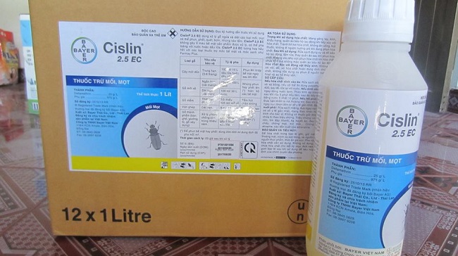 Thuốc diệt mối mọt Cislin 25 EC