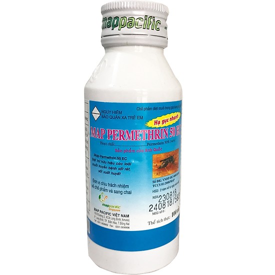 Thuốc diệt muỗi Map permethrin 50 EC – 100 Ml