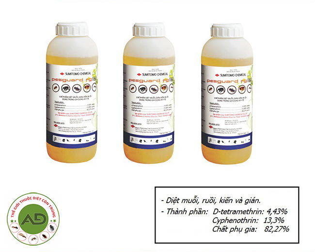 Thuốc diệt muỗi và diệt côn trùng PESGUARD FG 161