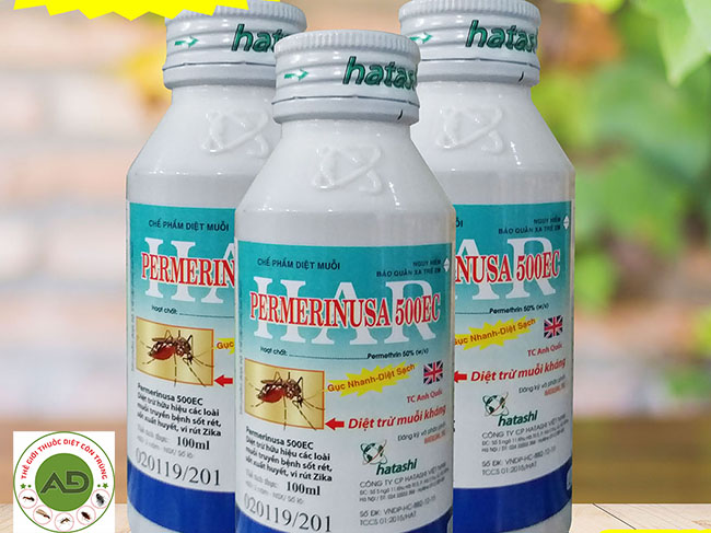 Thuốc diệt muỗi - ruồi PermerinUSA 500EC 1000ml