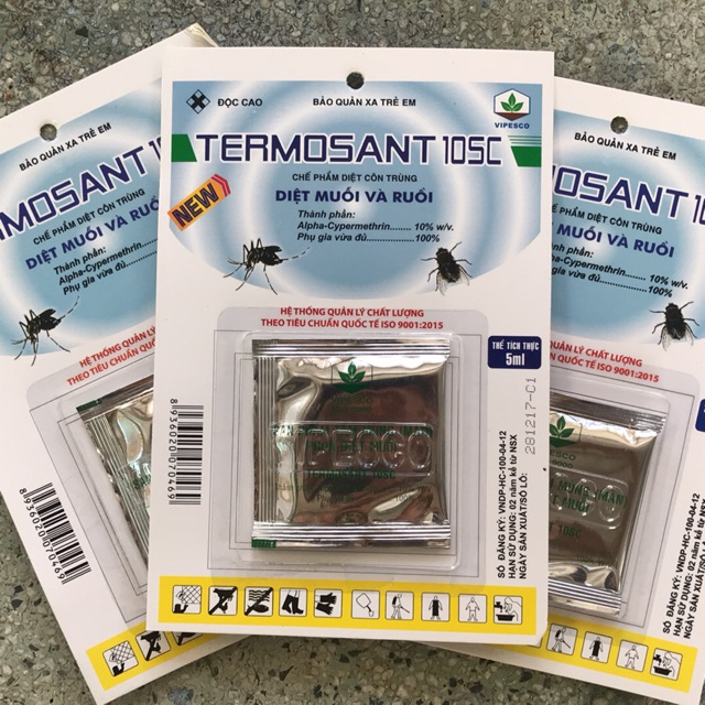 Thuốc diệt côn trùng Termosant 10SC Gói 5ml