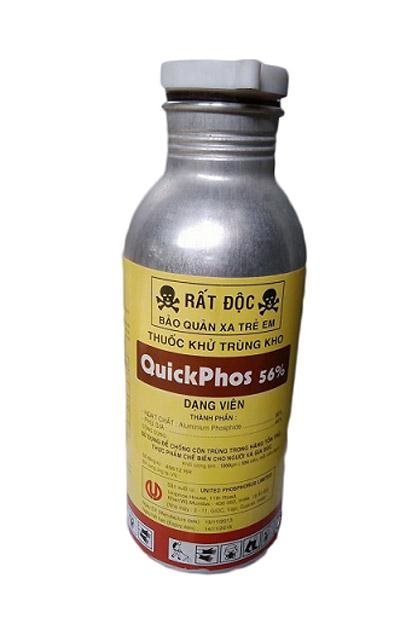 Quick phos 56% - Thuốc khử trùng kho chai nhôm 1Kg