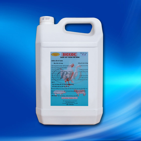 Thuốc khử trùng khử khuẩn Bioxide